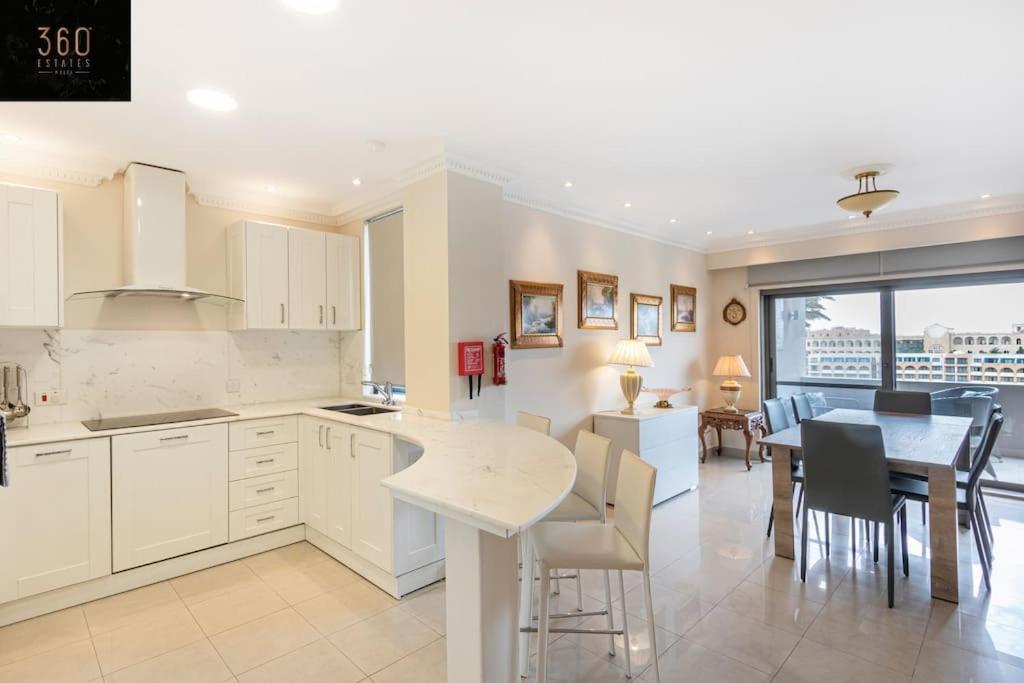 One Of A Kind, Seafront Property In St Georges Bay By 360 Estates San Julián Exterior foto
